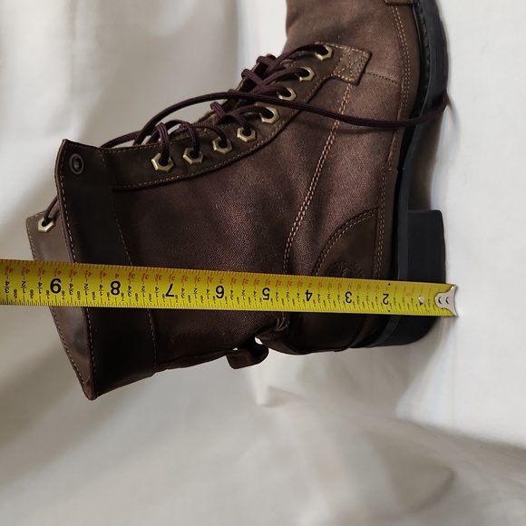 Timberland Genuine Leather Canvas Lace-up boots (w size 8.5) - Picture 16 of 16